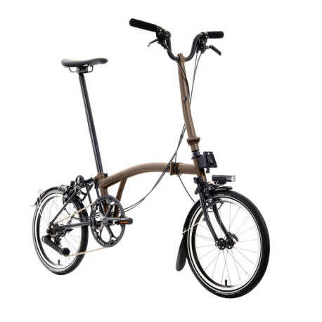 Vélo pliant Brompton P Line Explore - 12 vitesses - guidon H Vélo pliant Brompton P Line Explore - 12 vitesses - guidon H