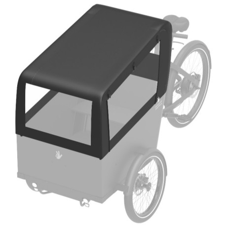 Tente de pluie Triobike pour vélo cargo Hafnia Tente de pluie Triobike pour vélo cargo Hafnia